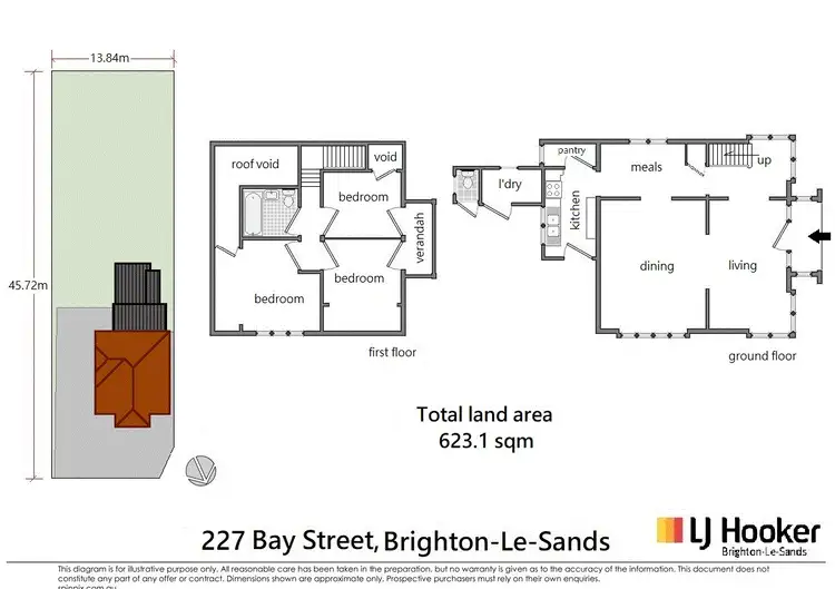 Floorplan of Homely house listing, 227 Bay Street, Brighton-Le-Sands NSW 2216