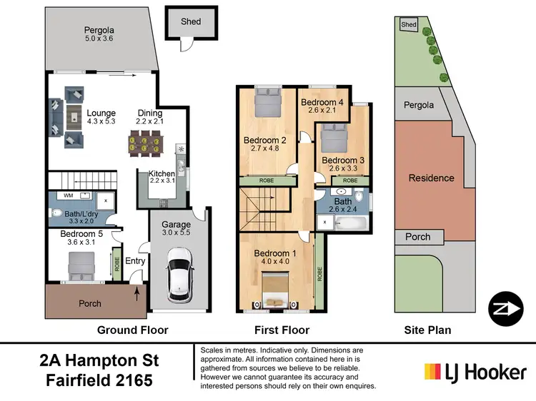 Floorplan of Homely house listing, 2A Hampton Street, Fairfield NSW 2165