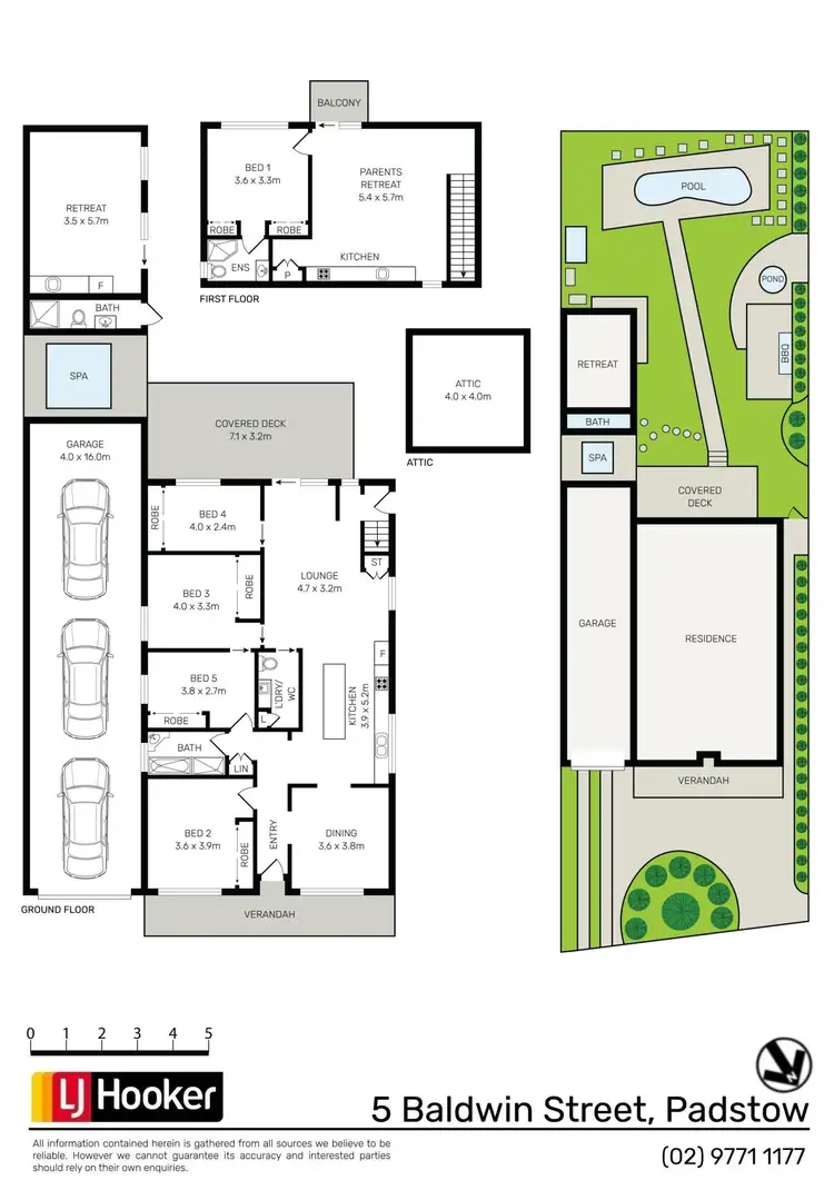 Floorplan of Homely house listing, 5 Baldwin Street, Padstow NSW 2211