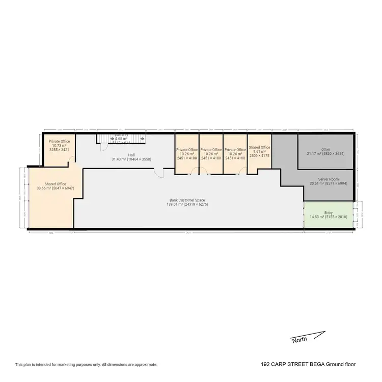 Floorplan of Homely house listing, 192-194 Carp Street, Bega NSW 2550