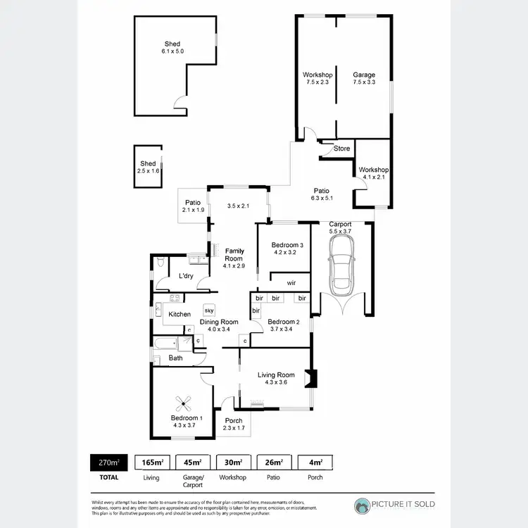 Floorplan of Homely house listing, 22 Westall Avenue, Flinders Park SA 5025
