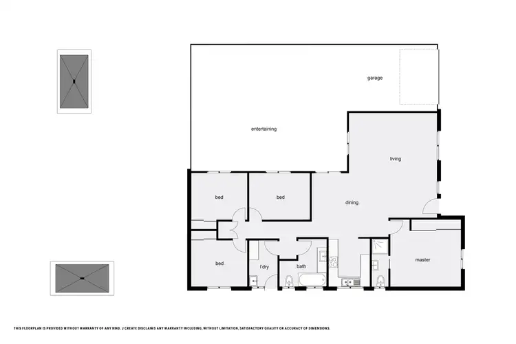 Floorplan of Homely house listing, 20 Lizard Street, Mount Sheridan QLD 4868
