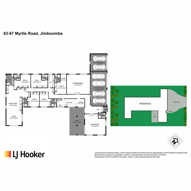 Floorplan of Homely house listing, 63-67 Myrtle Road, Jimboomba QLD 4280
