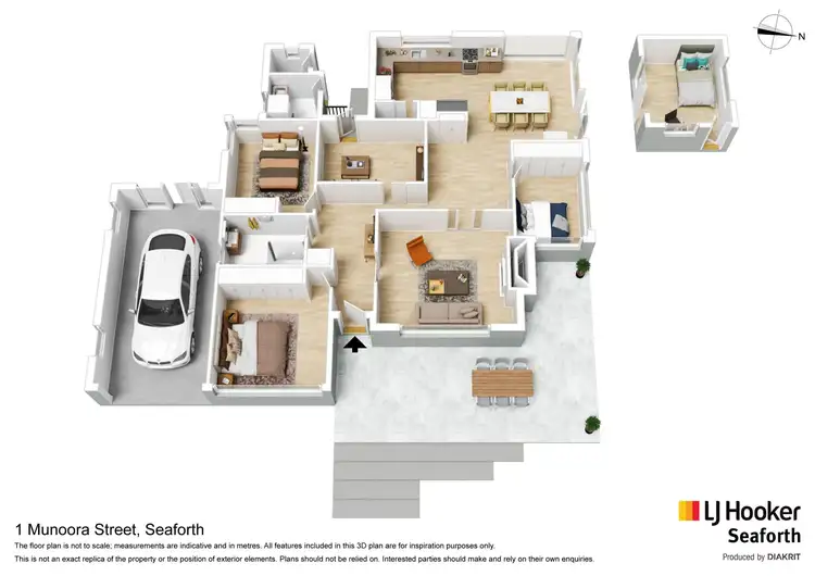 Floorplan of Homely house listing, 1 Munoora Street, Seaforth NSW 2092
