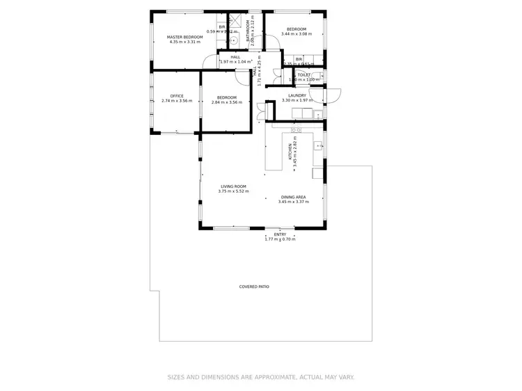 Floorplan of Homely rural property listing, Lot 2/1651 Mossman Mt Molloy Road, Julatten QLD 4871