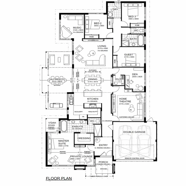 Floorplan of Homely house listing, 11 Chamaeleon Approach, Australind WA 6233