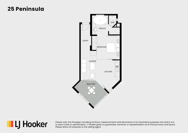 Floorplan of Homely unit listing, 25 Peninsula/9-13 Esplanade, Port Douglas QLD 4877