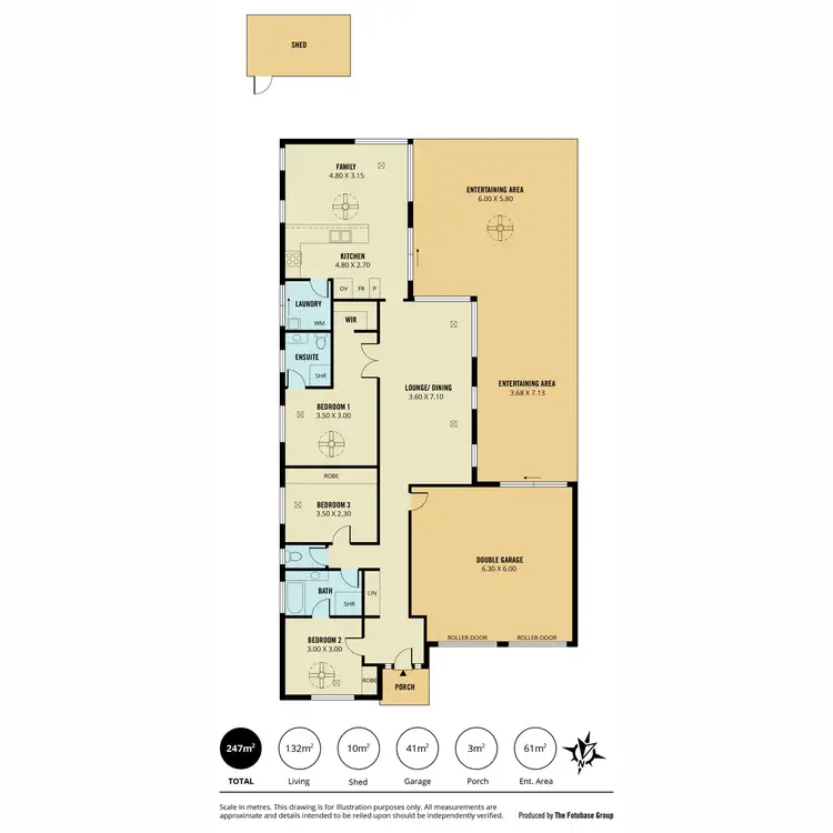 Floorplan of Homely house listing, 3 Annesley Street, Oakden SA 5086