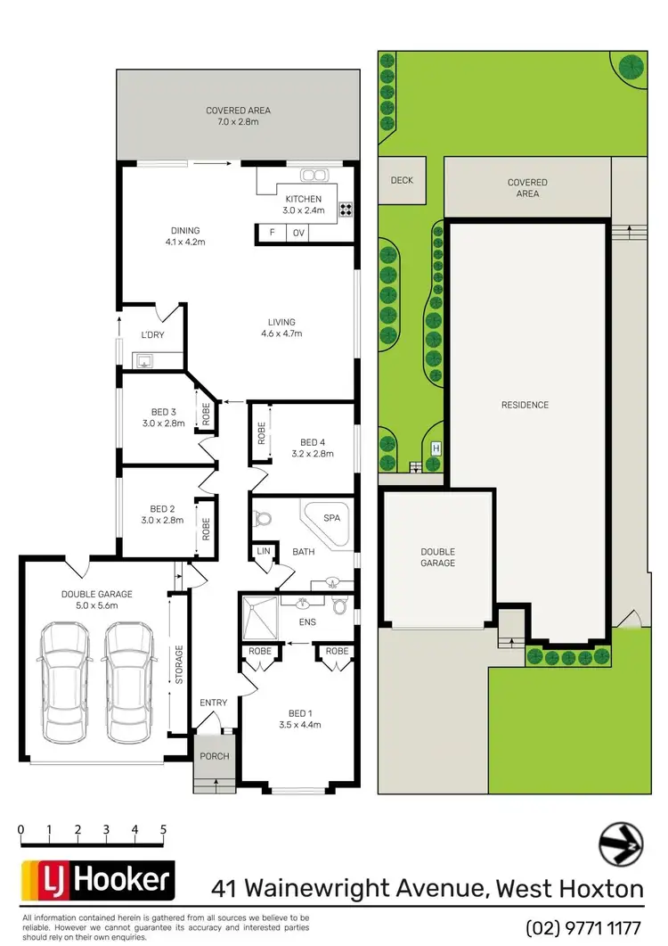 Floorplan of Homely house listing, 41 Wainewright Avenue, West Hoxton NSW 2171