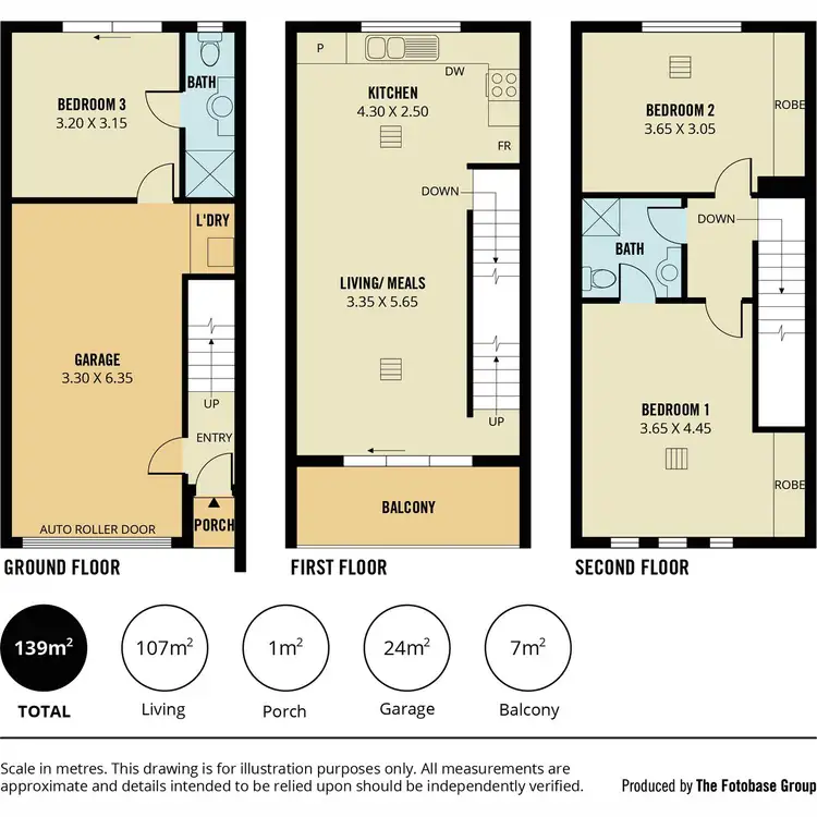 Floorplan of Homely unit listing, 11/23-25 Metro Parade, Mawson Lakes SA 5095