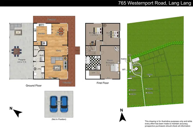 Floorplan of Homely rural property listing, 765 Westernport Road, Lang Lang VIC 3984