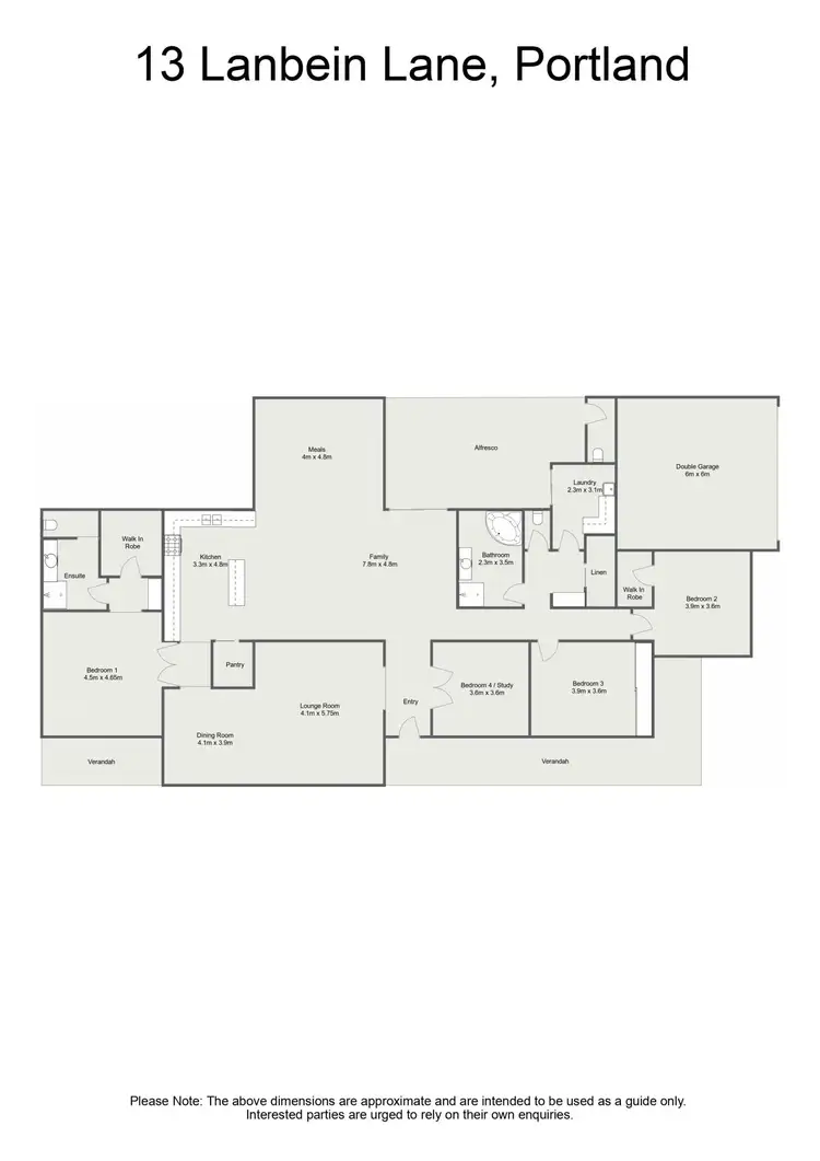Floorplan of Homely house listing, 13 Langbein Lane, Portland NSW 2847