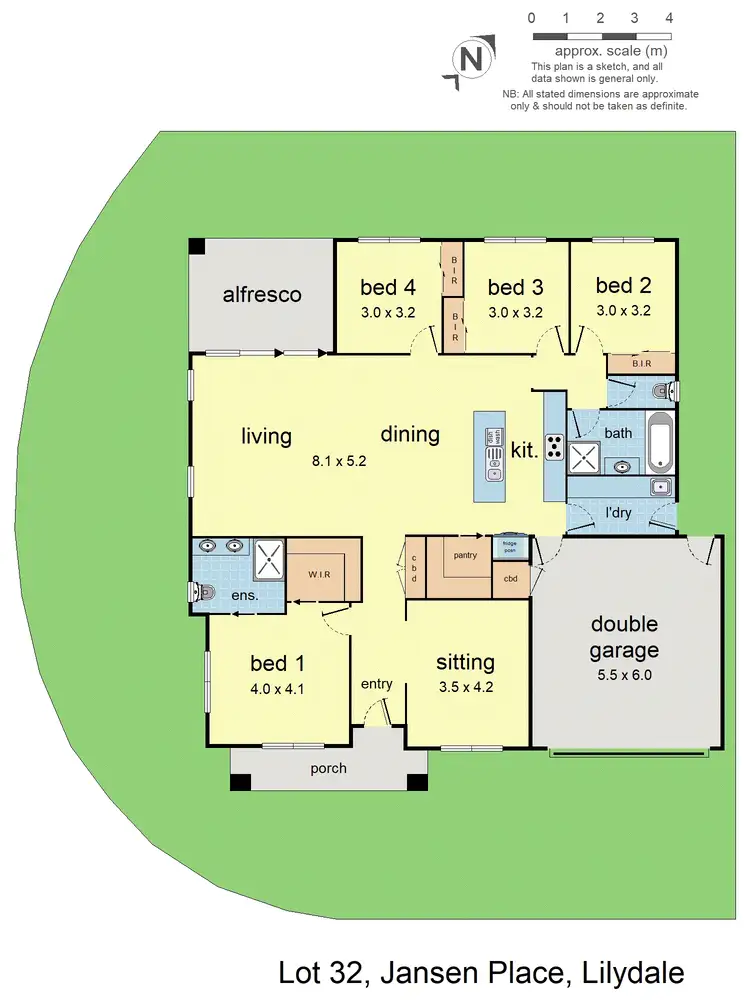 Floorplan of Homely house listing, 2 Janson Place, Lilydale VIC 3140