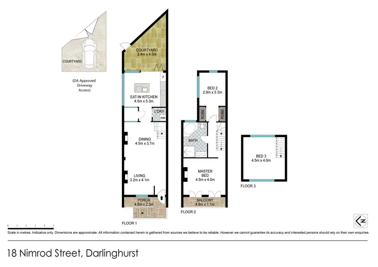 Floorplan of Homely house listing, 18 Nimrod Street, Darlinghurst NSW 2010