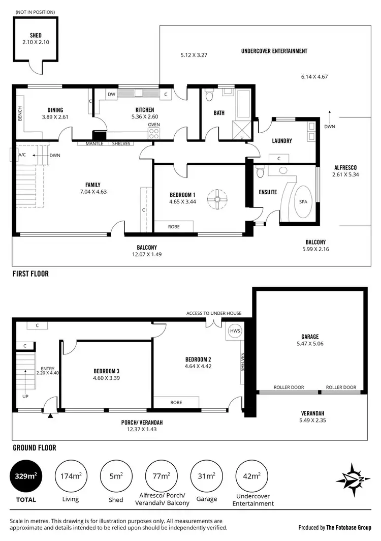 Floorplan of Homely house listing, 18 Winns Road, Coromandel Valley SA 5051