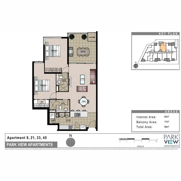 Floorplan of Homely unit listing, 45/20-24 Colton Avenue, Lutwyche QLD 4030