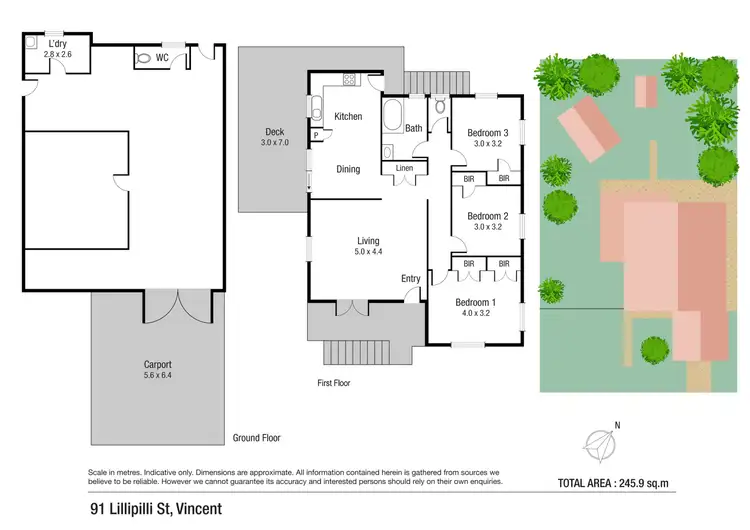 Floorplan of Homely house listing, 91 Lillipilli Street, Vincent QLD 4814
