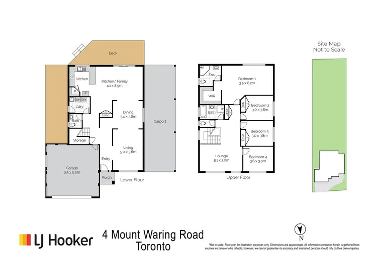 Floorplan of Homely house listing, 4 Mount Waring Road, Toronto NSW 2283