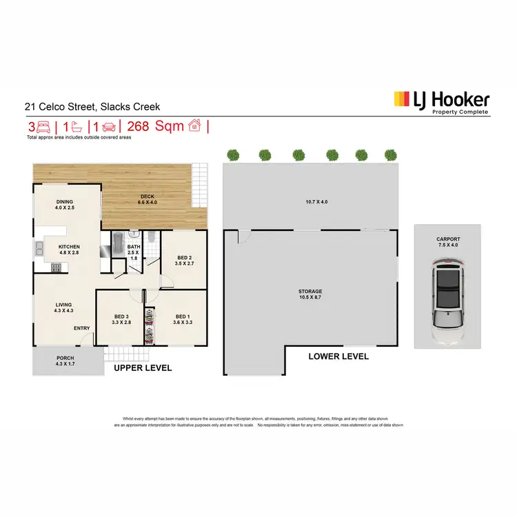 Floorplan of Homely house listing, 21 Celco Street, Slacks Creek QLD 4127