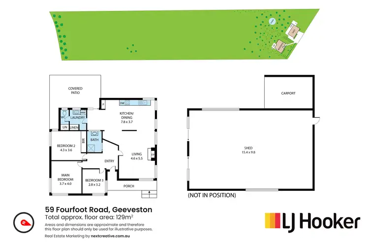 Floorplan of Homely house listing, 59 Fourfoot Road, Geeveston TAS 7116