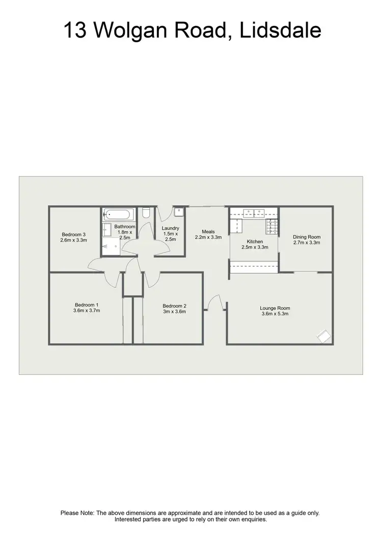 Floorplan of Homely house listing, 13 Wolgan Road, Lidsdale NSW 2790