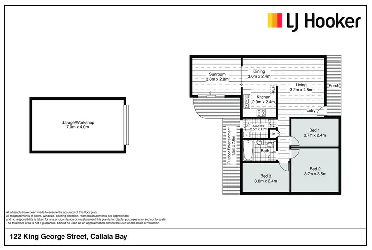 Floorplan of Homely house listing, 122 King George Street, Callala Beach NSW 2540