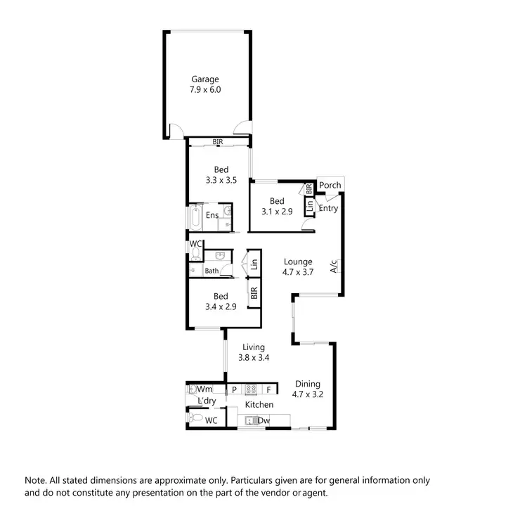 Floorplan of Homely house listing, 11 Farrant Court, Altona Meadows VIC 3028