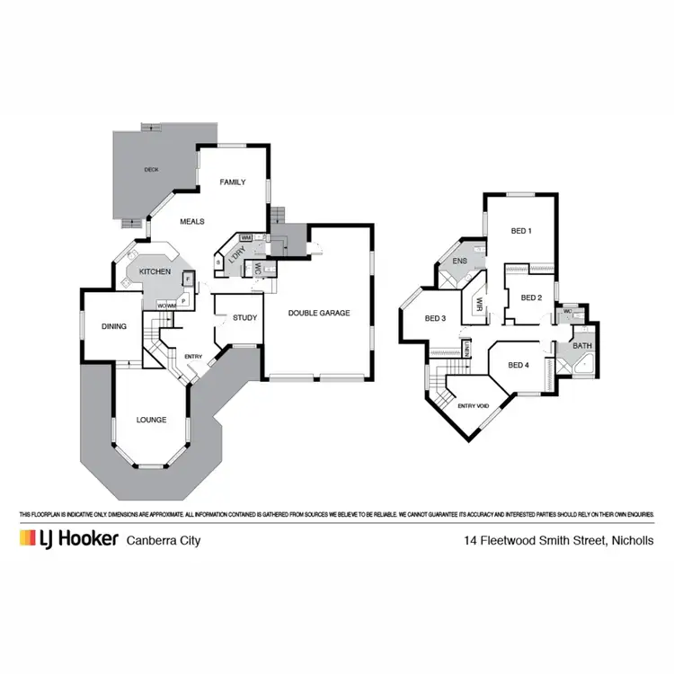 Floorplan of Homely house listing, 14 Fleetwood-Smith Street, Nicholls ACT 2913