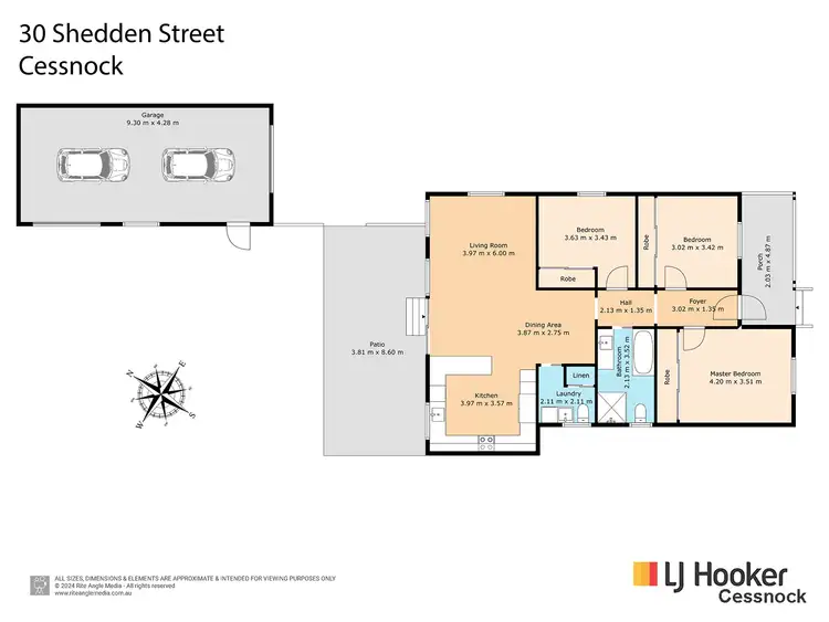 Floorplan of Homely house listing, 30 Shedden Street, Cessnock NSW 2325