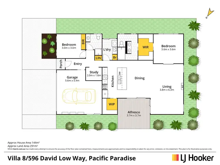 Floorplan of Homely house listing, 8/596 - 600 David Low Way, Pacific Paradise QLD 4564