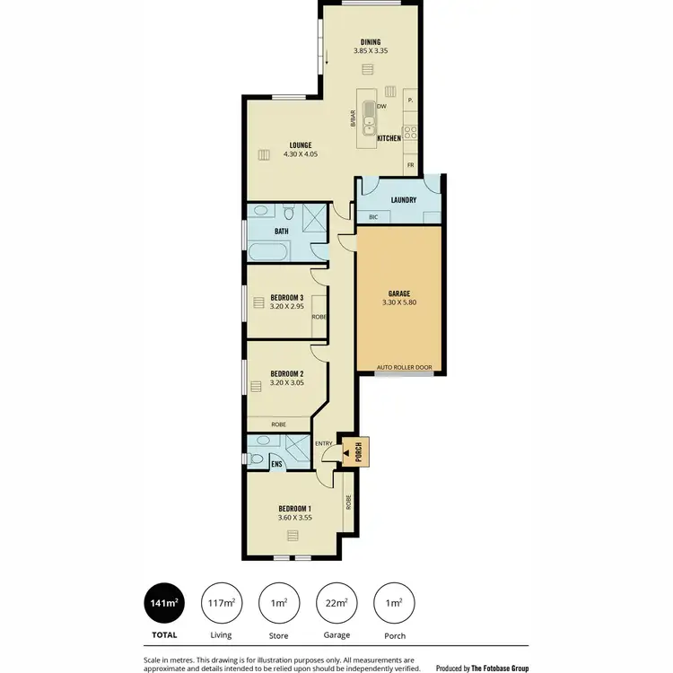 Floorplan of Homely house listing, 20 Kopoola Crescent, Gilles Plains SA 5086