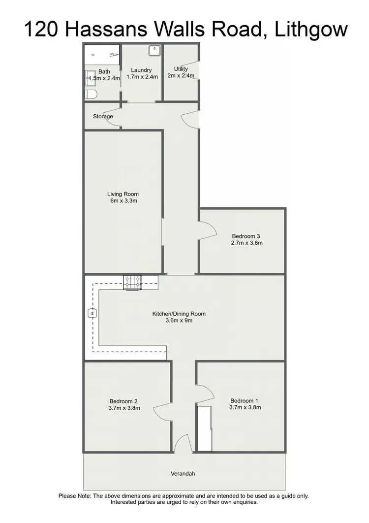 Floorplan of Homely house listing, 120 Hassans Walls Road, Lithgow NSW 2790
