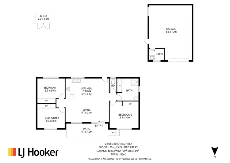 Floorplan of Homely house listing, 10 Kinghorn Road, Currarong NSW 2540