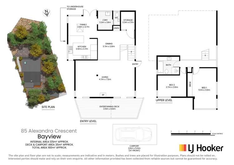 Floorplan of Homely house listing, 85 Alexandra Crescent, Bayview NSW 2104