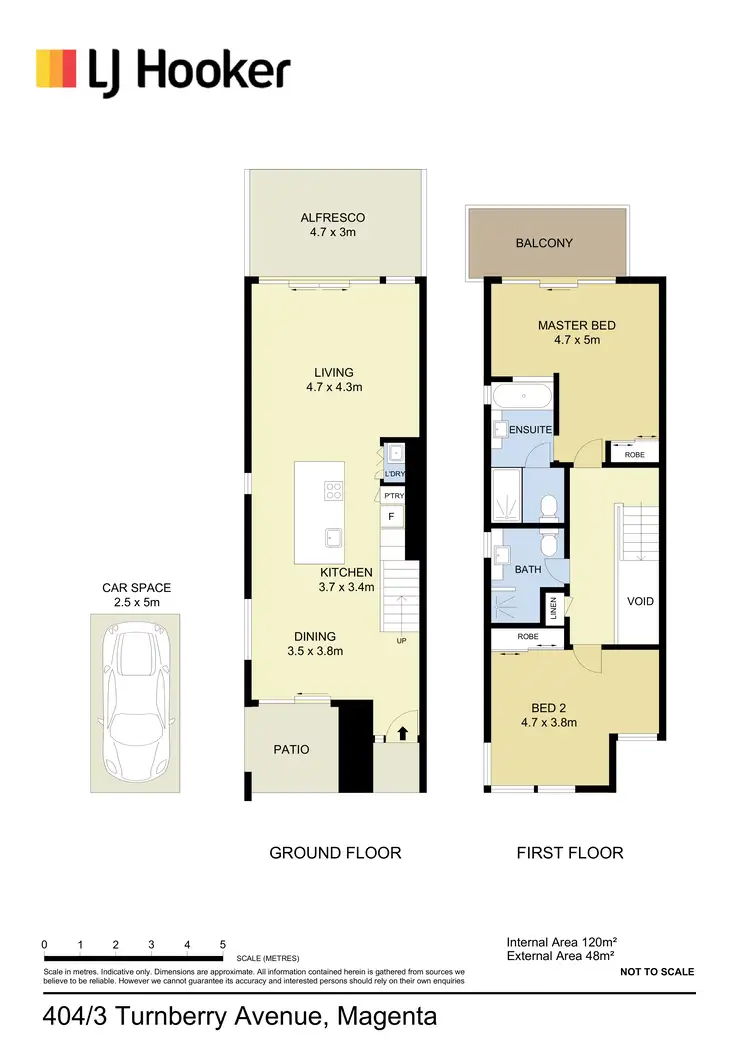 Floorplan of Homely townhouse listing, 404/3 Turnberry Avenue, Magenta NSW 2261