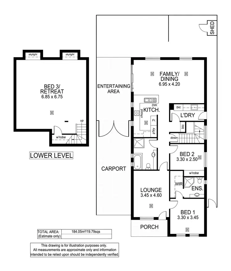 Floorplan of Homely house listing, 6 Oxenbould Street, Parkside SA 5063