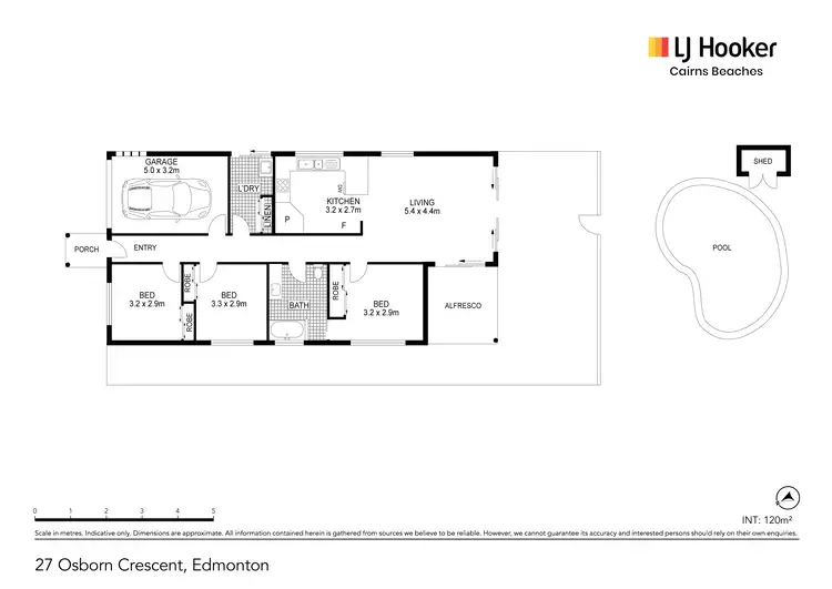 Floorplan of Homely house listing, 27 Osborn Crescent, Edmonton QLD 4869