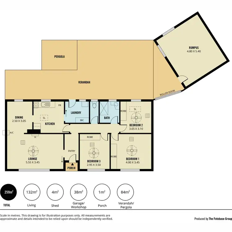 Floorplan of Homely house listing, 413 North East Road, Hillcrest SA 5086