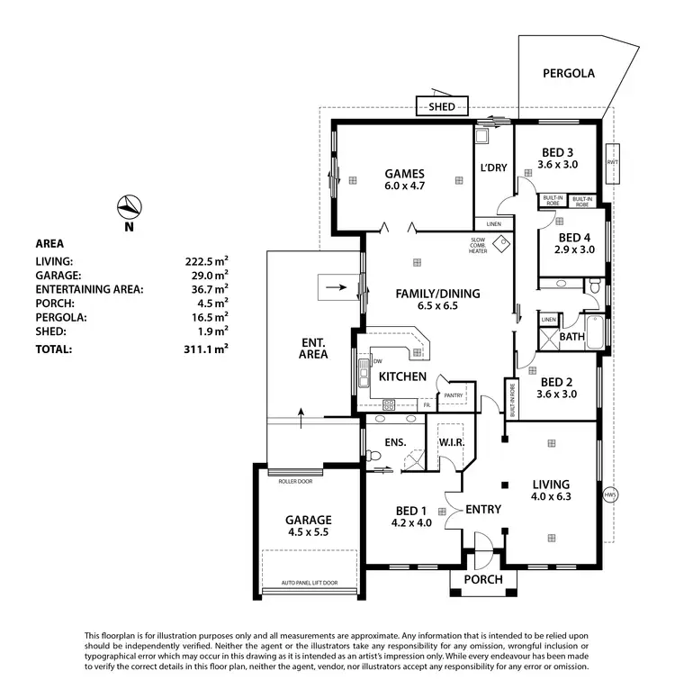 Floorplan of Homely house listing, 2 Silverwood Drive, Mount Barker SA 5251