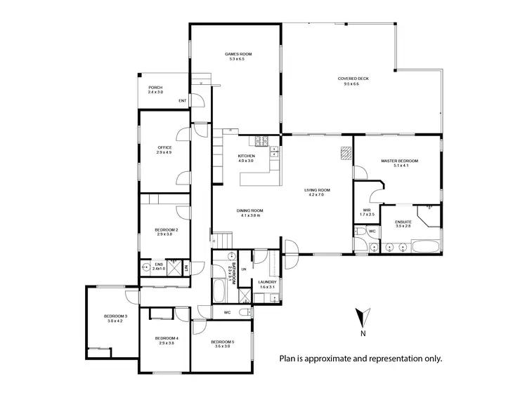 Floorplan of Homely house listing, 34 Albert Road, Lesmurdie WA 6076