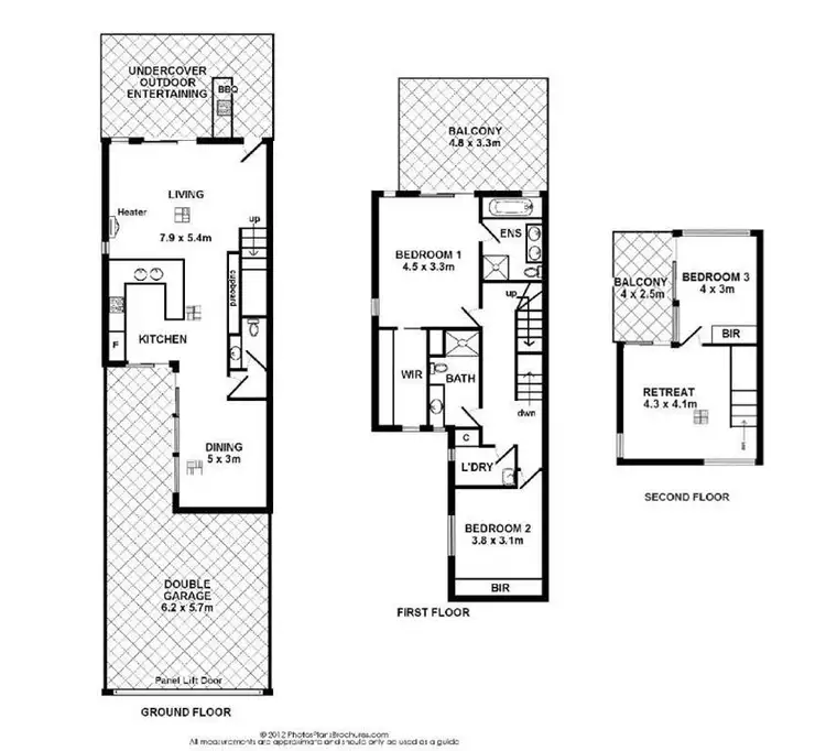 Floorplan of Homely house listing, 3 Karra Cove, New Port SA 5015