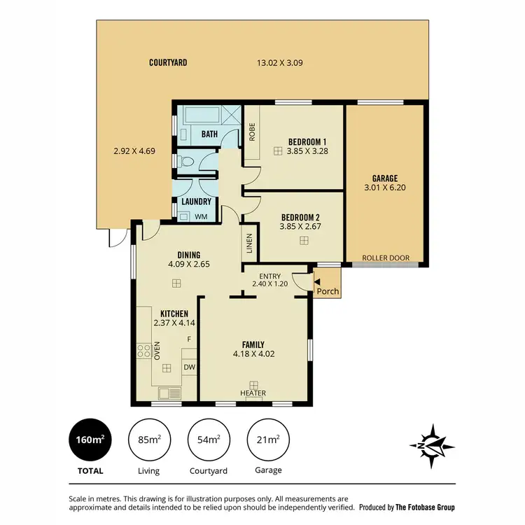 Floorplan of Homely unit listing, 10/242 Cross Road, Kings Park SA 5034