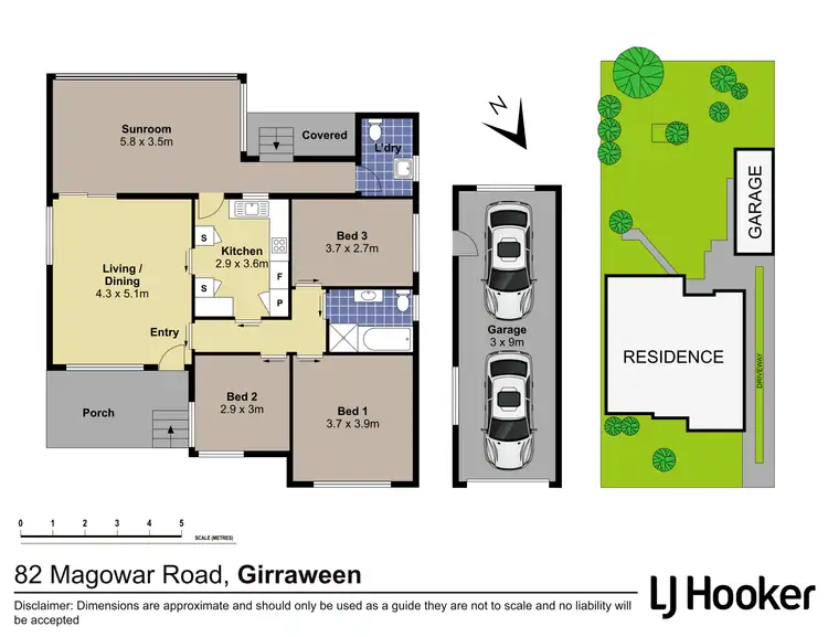 Floorplan of Homely house listing, 82 Magowar Road, Girraween NSW 2145