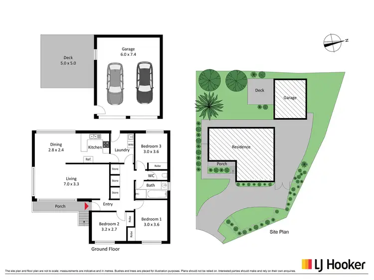 Floorplan of Homely house listing, 21 Montebar Row, Karabar NSW 2620