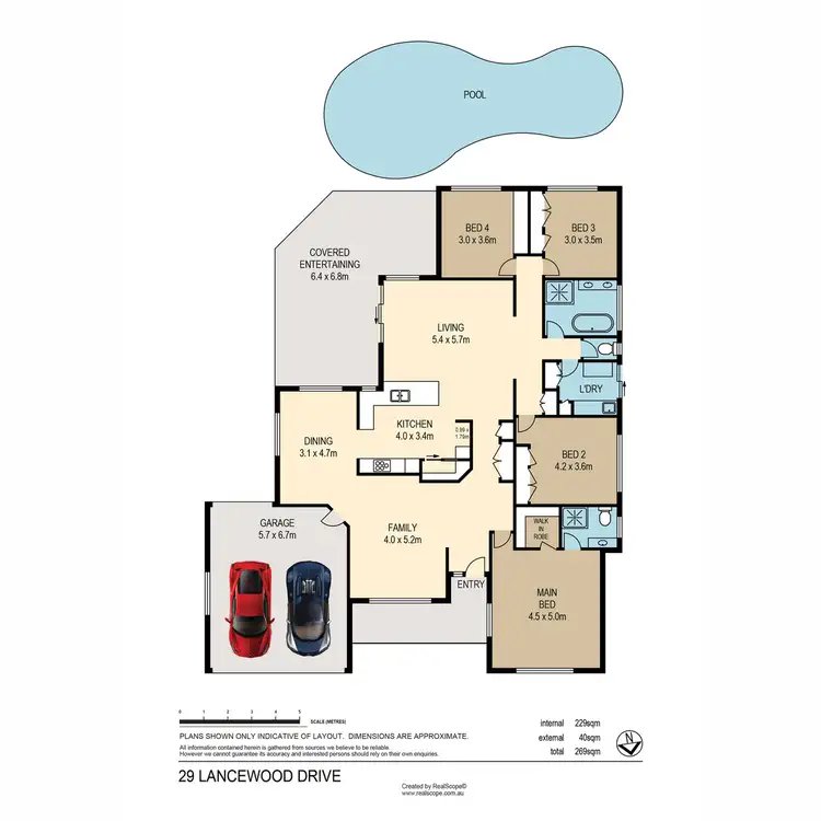 Floorplan of Homely house listing, 29 Lancewood Drive, Albany Creek QLD 4035