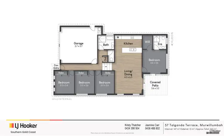 Floorplan of Homely house listing, 57 Talganda Terrace, Murwillumbah NSW 2484