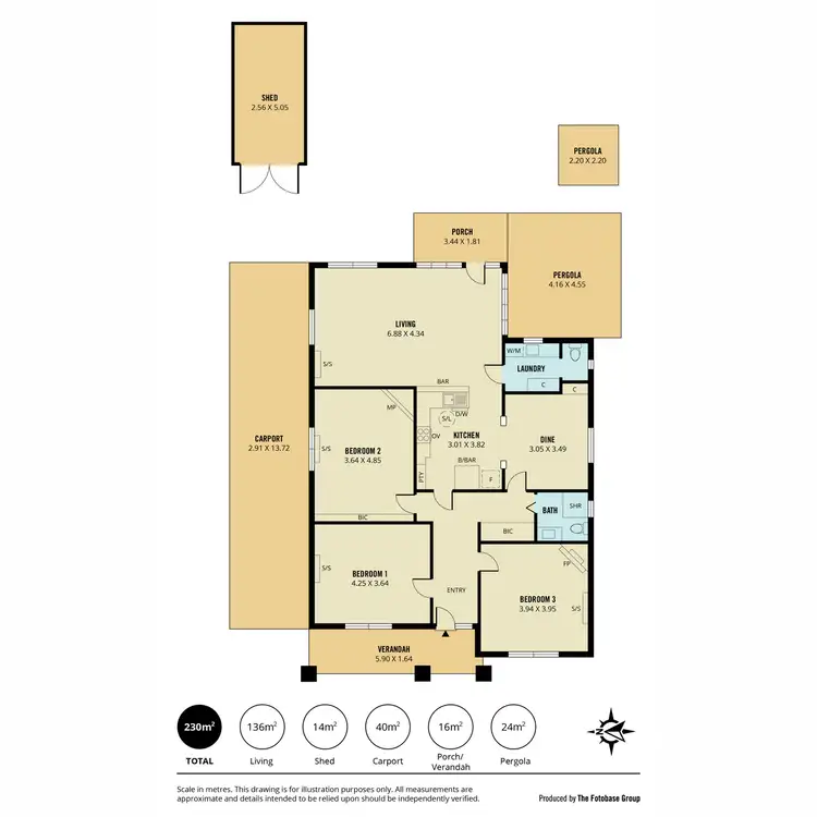 Floorplan of Homely house listing, 26 Birnie Avenue, Kensington Park SA 5068
