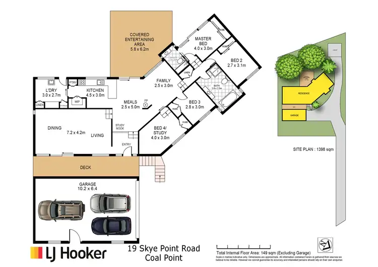 Floorplan of Homely house listing, 19 Skye Point Road, Coal Point NSW 2283