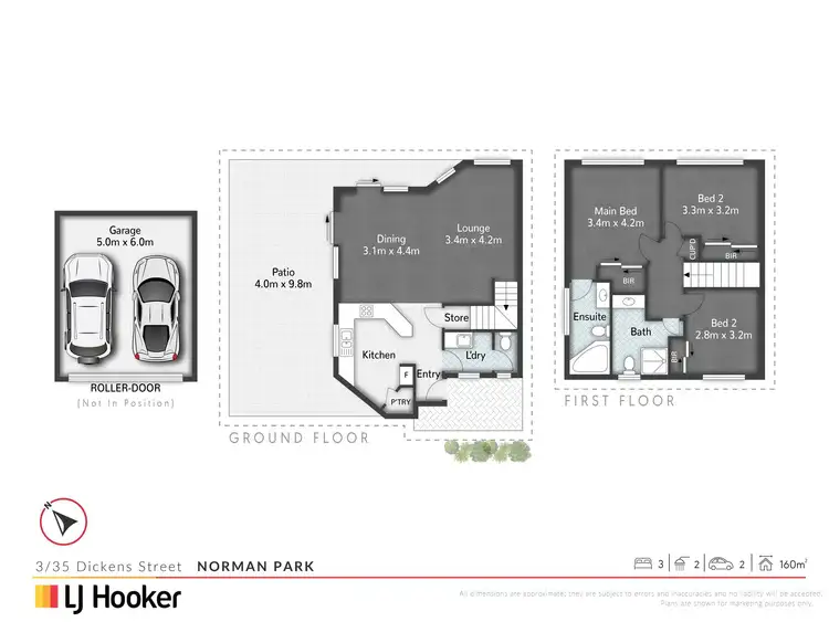 Floorplan of Homely townhouse listing, Unit 3/35 Dickens Street, Norman Park QLD 4170