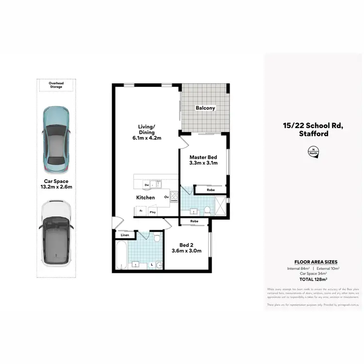 Floorplan of Homely apartment listing, 15/22 School Road, Stafford QLD 4053